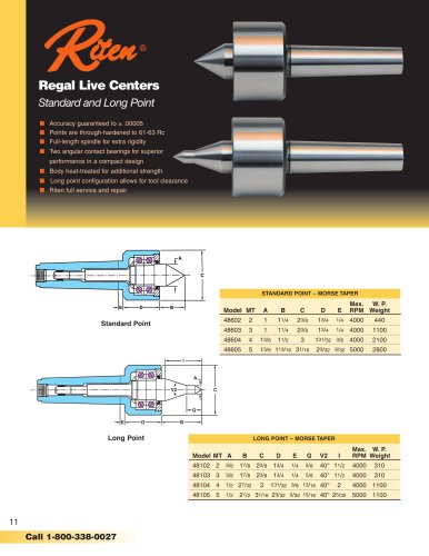 Regal Live Centers