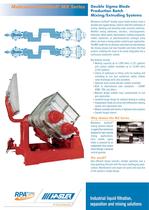 MX GUITTARD® : DOUBLE SIGMA BLADE PRODUCTION BATCH MIXING/EXTRUDING SYSTEMS