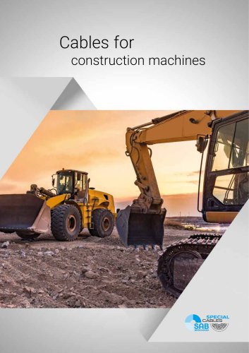 Cables for construction machines