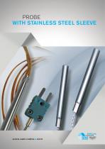 Probe with stainless steel sleeve