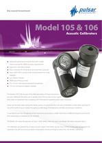 Model 105 & 106: Acoustic Calibrators