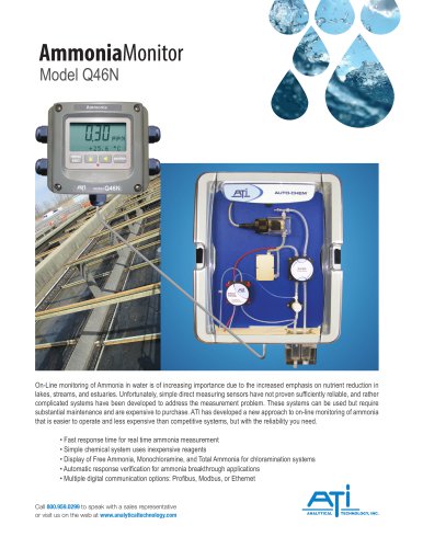 Ammonia Monitor Model Q46N