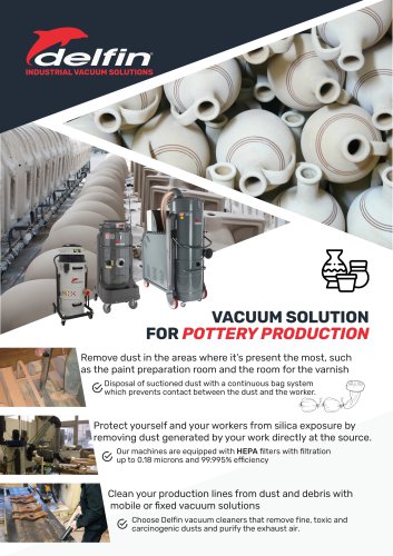 Vacuum solutions for Pottery Production