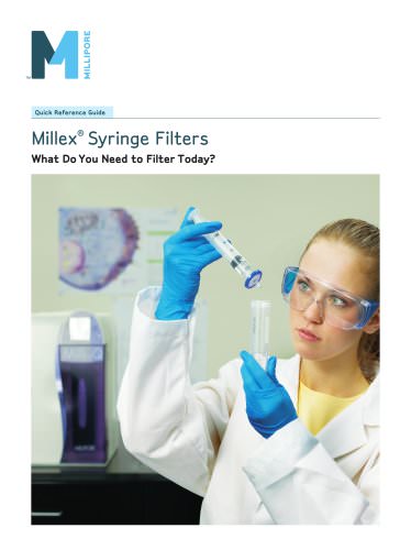  Millex® Syringe Filters