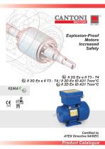 Explosion-proof Motors -Increased Safety II 2 G/D Ex