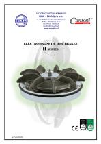 H Series - electromagnetic disc brakes