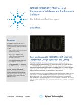 N8830A 100GBASE-CR4 Electrical  Performance Validation and Conformance  Software