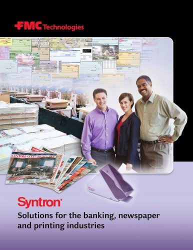 Solutions for the banking, newspaper and printing industries