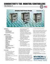 750 Series II: Conductivity/TDS Monitor/Controllers
