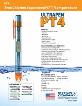 ULTRAPEN™ PT4 Free Chlorine Equivalent (FCᴱ ™) & Temperature Pen