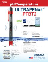 UltrapenX2™ PTBT2 Bluetooth® Enabled pH & Temperature Pen