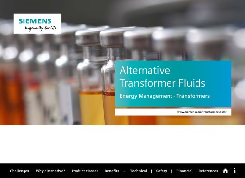 Alternative Transformer Fluids Energy Management - Transformers