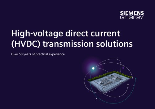 High-voltage direct current (HVDC) transmission solutions