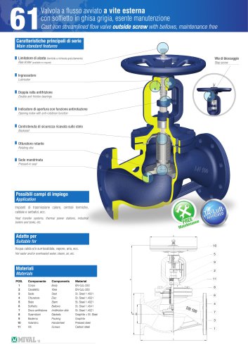 Bellows valve – Item 61