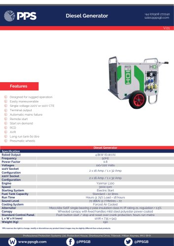 Diesel Generator