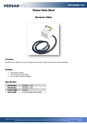 Electronic Inflate