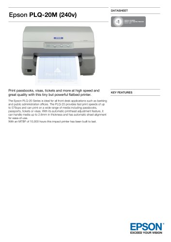 EPSON PLQ-20M (240V)