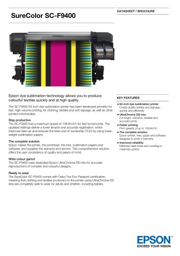 SureColor  SC-F9400