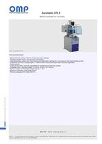 Machine suitable for cut tubes. Euromatic 370 S