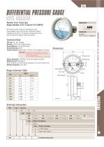 Differential pressure gauge - DPH