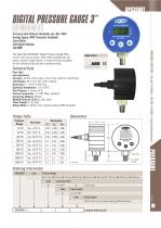 Pressure Gauge With LCD- DPG3000T