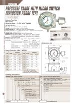 Pressure Gauge With Micro Switch - PIS5000X