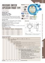 PS2100X Pressure Switch