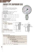 Thread Type Diaphragm Seal - DT103