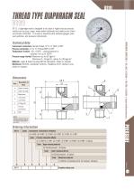 Thread Type Diaphragm Seal- DT111