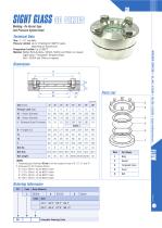 Weld-on sight glass - SO