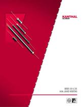 Axial-leaded resistors
