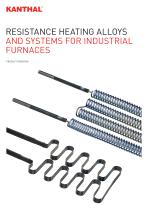 RESISTANCE HEATING ALLOYS AND SYSTEMS FOR INDUSTRIAL FURNACES