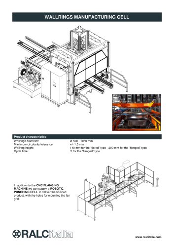 Flanging machine