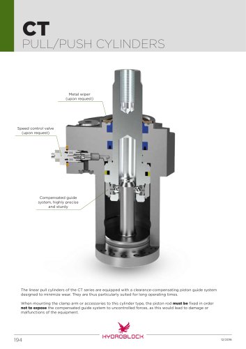 CT PULL/PUSH CYLINDERS