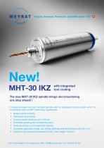 New MHT spindle range