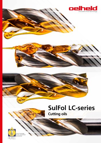 Cutting oils SulFol LC-series