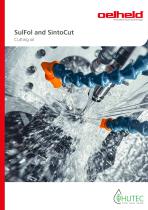 SulFol and SintoCut Cutting oil