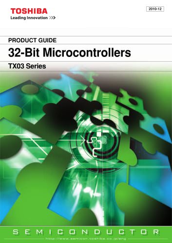 32-Bit Microcontrollers TX03 Series