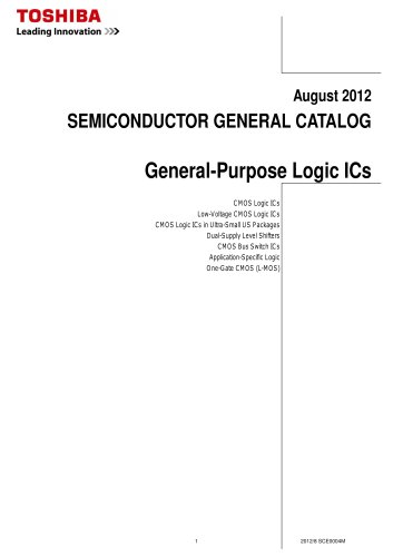 General Catalog (General-Purpose Logic ICs)