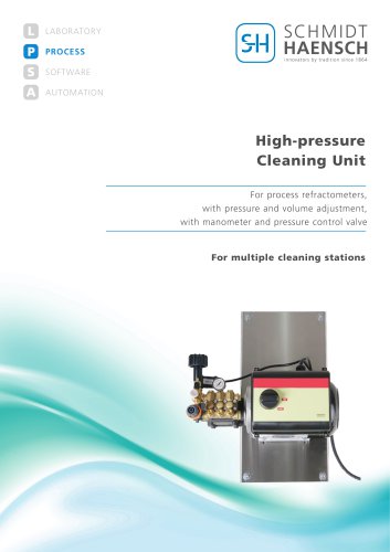 S+H High Pressure Cleaning Unit