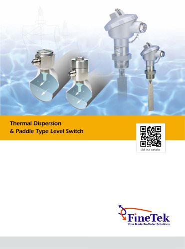 Thermal Dispersion/Paddle Flow Level Switch