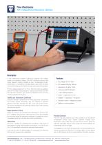 1017 DC Multifunction V/I/R Calibrator Data Sheet