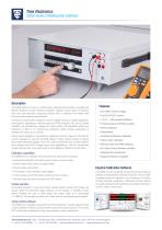 5025E Multifunction Calibrator Data Sheet