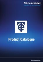 Time Electronics Product Catalogue 2022