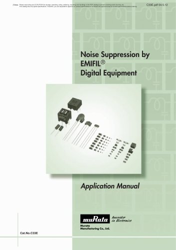 EMI Suppression Filters for Digital Equipment