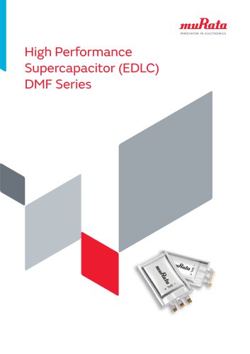 High Performance Supercapacitor (EDLC) DMF Series