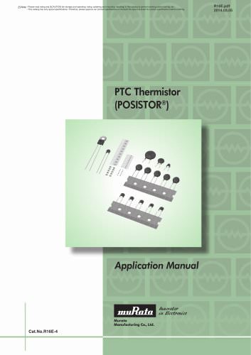 PTC Thermistors POSISTOR® Application Manual