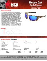 Mossy Oak Safety Glasses Premium Series