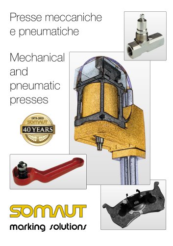 Mechanical and pneumatic presses