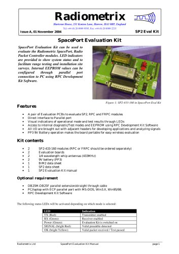 SP2 Evaluation Kit